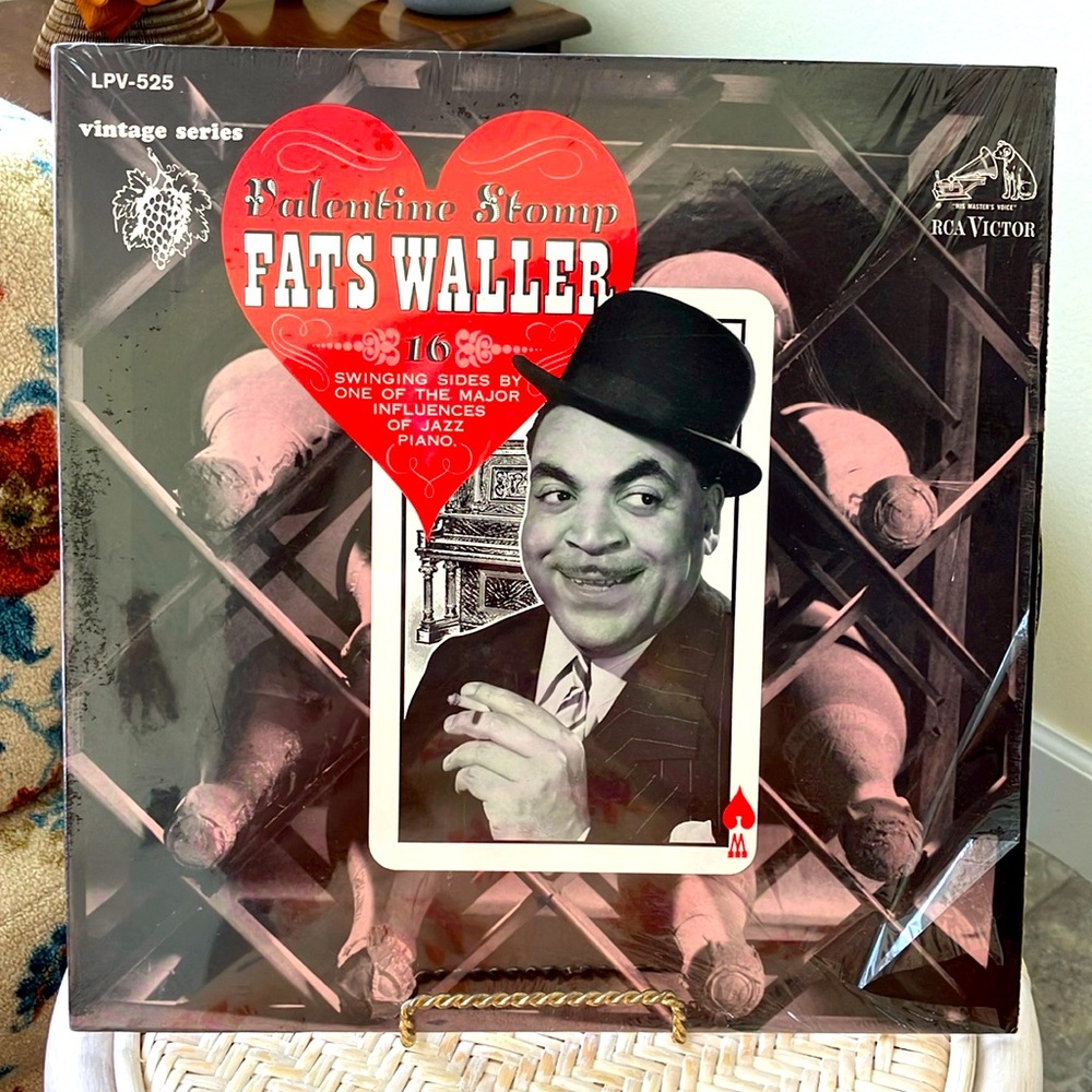 VINTAGE LPV-525 FATS WALLER VALENTINE STOMP VINTAGE SERIES 1966 RCA NEW YORK, NY